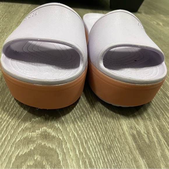 Croc flat form slides - Picture 3 of 4